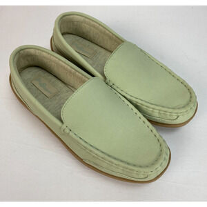 My Pillow My Slippers Womens Size 9 Light Mint Green Leather